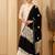 Floral embroidered woolen shawl