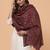 Kashmiri floral woven design woollen kani shawl