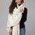 Women embroidered pure wool kashmiri stole