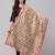 Floral embroidered dupatta with phulkari
