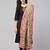 Floral embroidered dupatta with phulkari