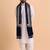 Floral embroidered woolen shawl
