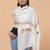 Floral kashmiri embroidered aari work woollen shawl