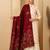 Women ethnic motifs woven design shawl