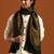Men woven design cashmere wool stole with fringed border shawl