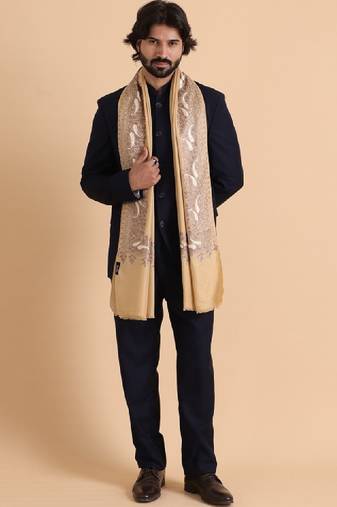 Paisley kashmiri embroidered shawl