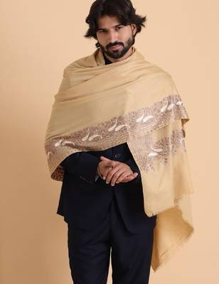 Paisley kashmiri embroidered shawl 2