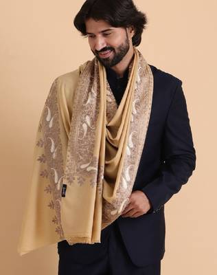 Paisley kashmiri embroidered shawl 3