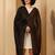 Women woven design reversible zari weave pashmina stole