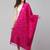 Women embroidery pure wool shawl