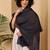Reversible woven design pashmina stole