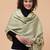 Paisley embroidered pasmina shawl
