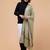 Paisley embroidered pasmina shawl