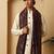Men woven design stole