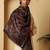 Men woven design stole