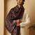 Men woven design stole