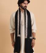 Men embroidered stole