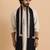 Men embroidered stole