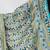Embroidered dupatta with kantha work
