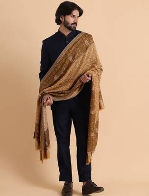 Floral woven design shawl 3