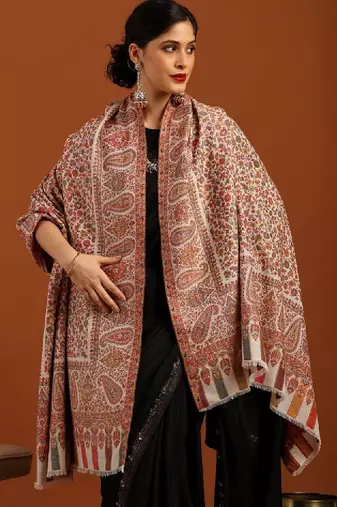 Paisley printed shawl