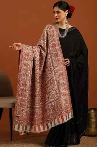 Paisley printed shawl
