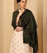 Women woven design pashmina stole