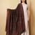 Women paisley woven design shawl