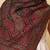 Women paisley woven design shawl