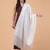 Floral embroidered aari work woollen stole