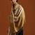 Floral embroidered aari work shawl
