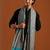 Ethnic motifs woven design fringed border detail jamawar shawl