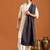 Men ethnic motif woven design reversible zari shawl