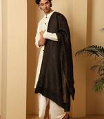 Men woven design shawl