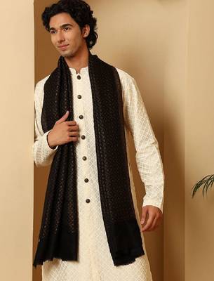Men woven design shawl 2