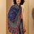 Women paisley woven design stole