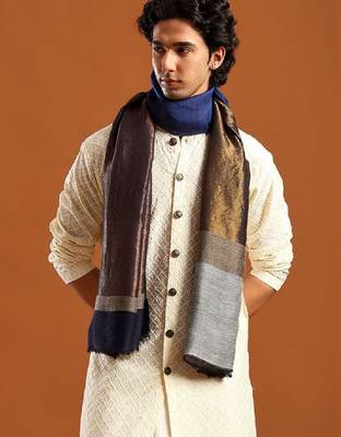 Zari work shawl 4