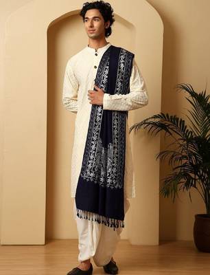 Floral embroidered shawl 3