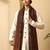 Ethnic motifs woven design shawl
