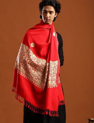 Floral embroidered shawl 3