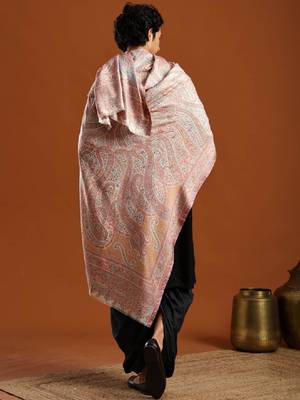 Paisley woven design shawl 3