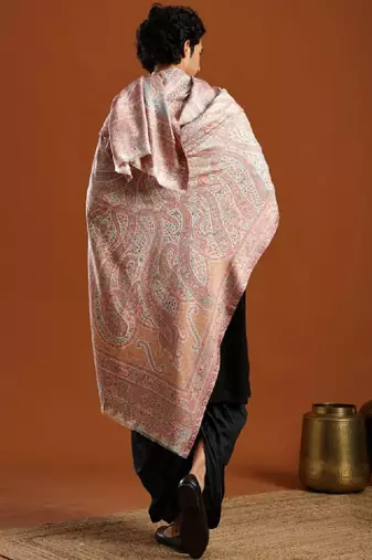 Paisley woven design shawl