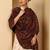 Ethnic motifs woven design shawl