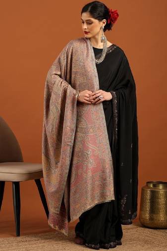 Paisley woven design shawl