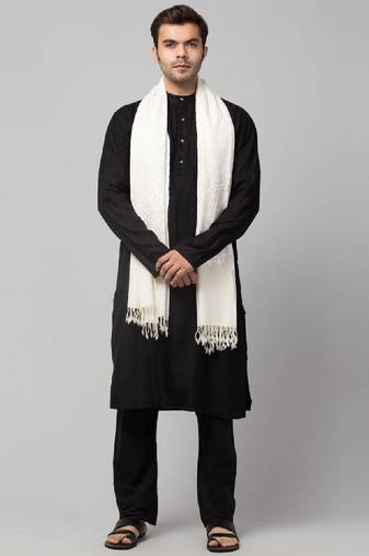 Men embroidered stole