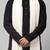Men embroidered stole