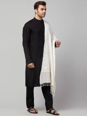 Men embroidered stole 3