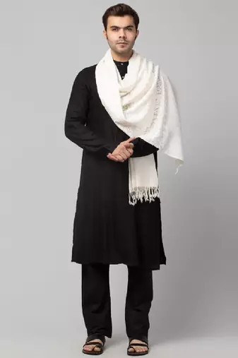 Men embroidered stole