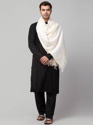 Men embroidered stole 4