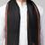 Men fine wool kingri embroidery stole with fringes